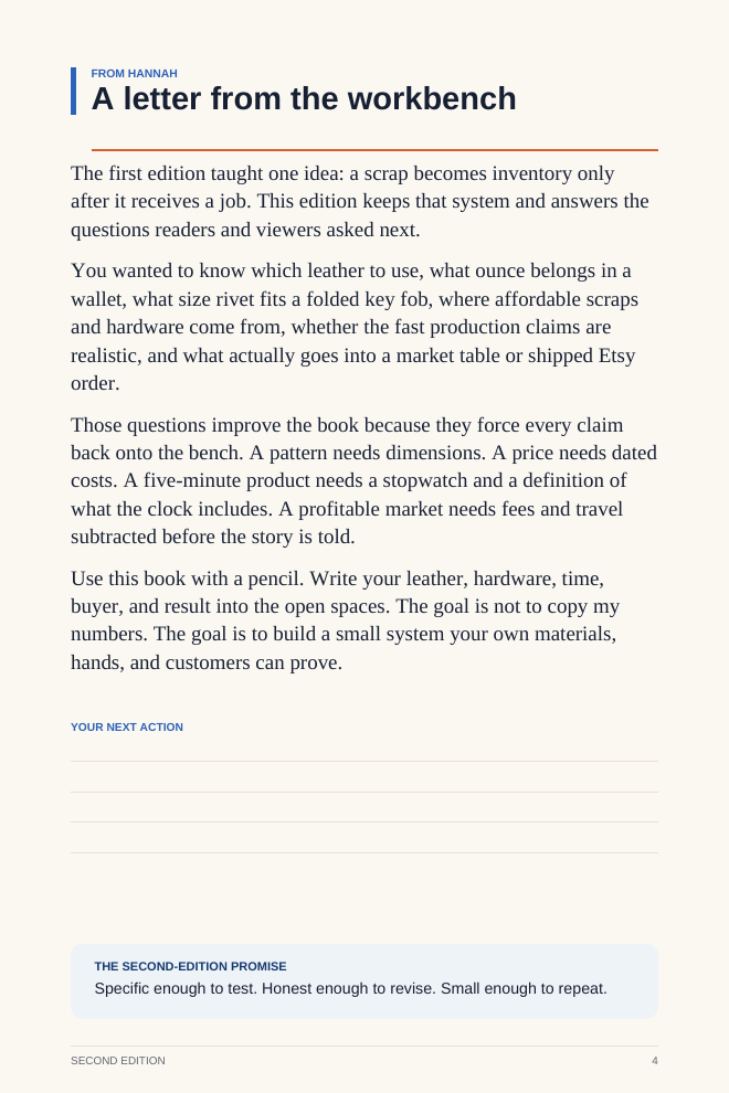 Page 4 — Turn Scraps into Sales